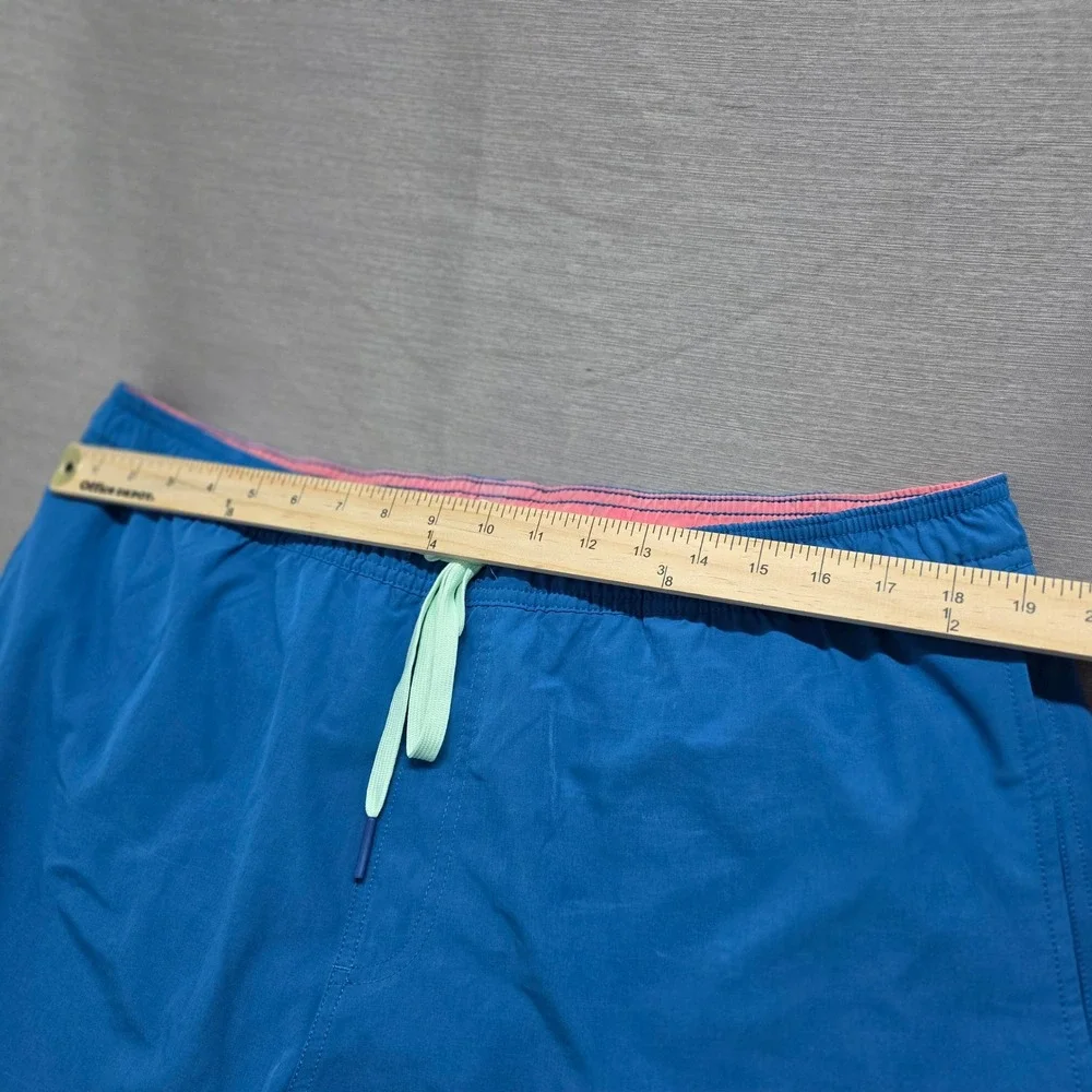 Southern Tide Mens XL Blue Swim Trunks Cocotex‎ Stretch Board Shorts 6 Inch Ins